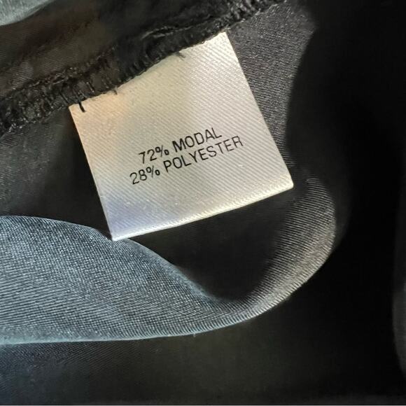 Anthro x Drew Tie Front Knotted Sleeveless Dress Black XS - Picture 5 of 12